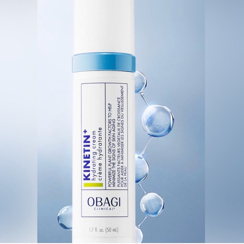 Obagi Kinetin+ Hydrating Cream new in box.  Full size